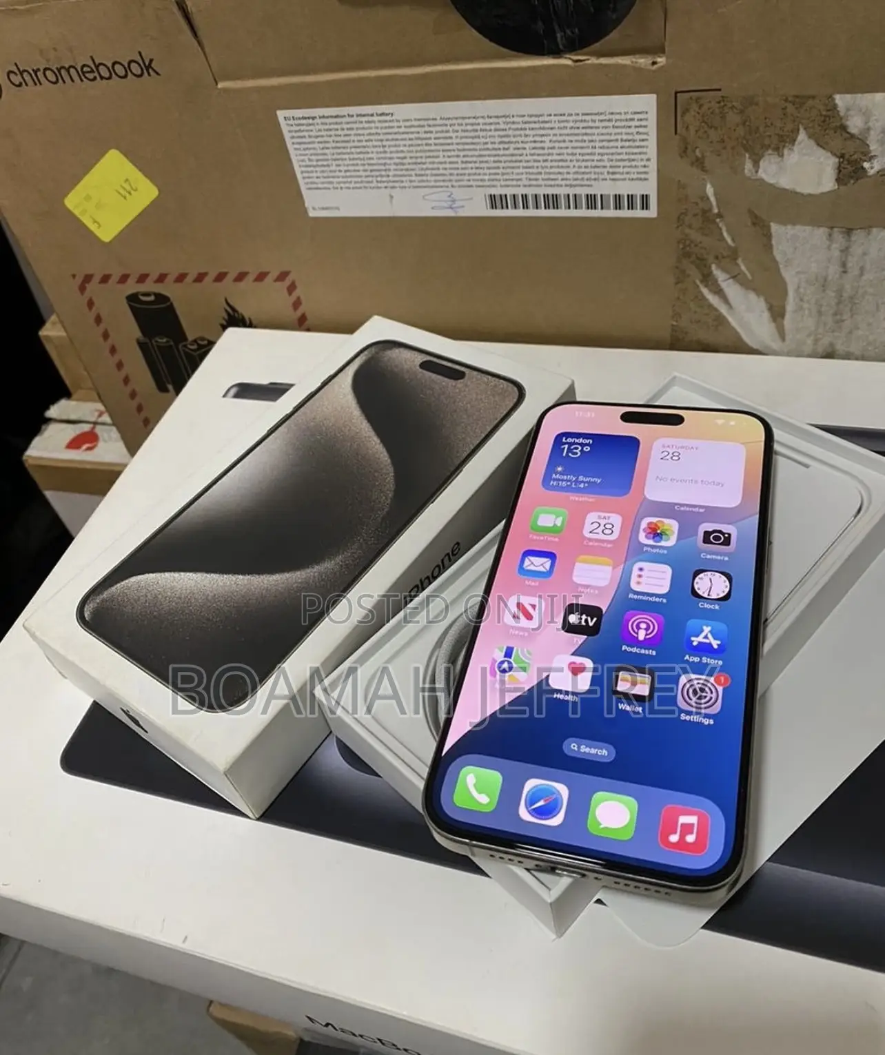 Apple iPhone 15 Pro Max 512 GB Gray