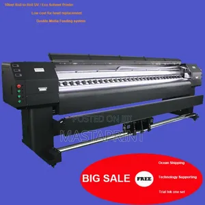 Mt 10ft Large Format Printer (4heads Dual Media) Pre-Order