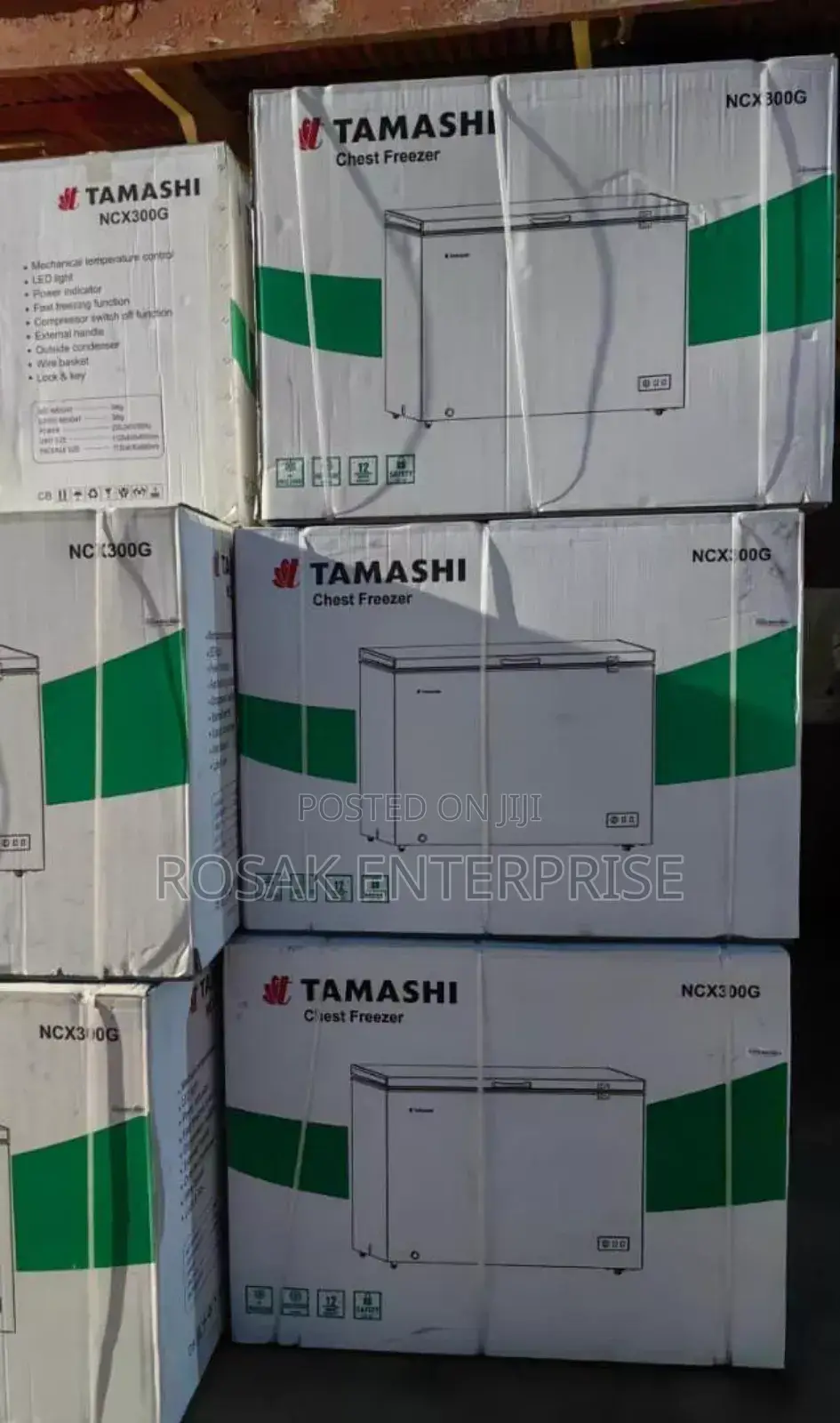 Tamashi 290liters Chest Freezer