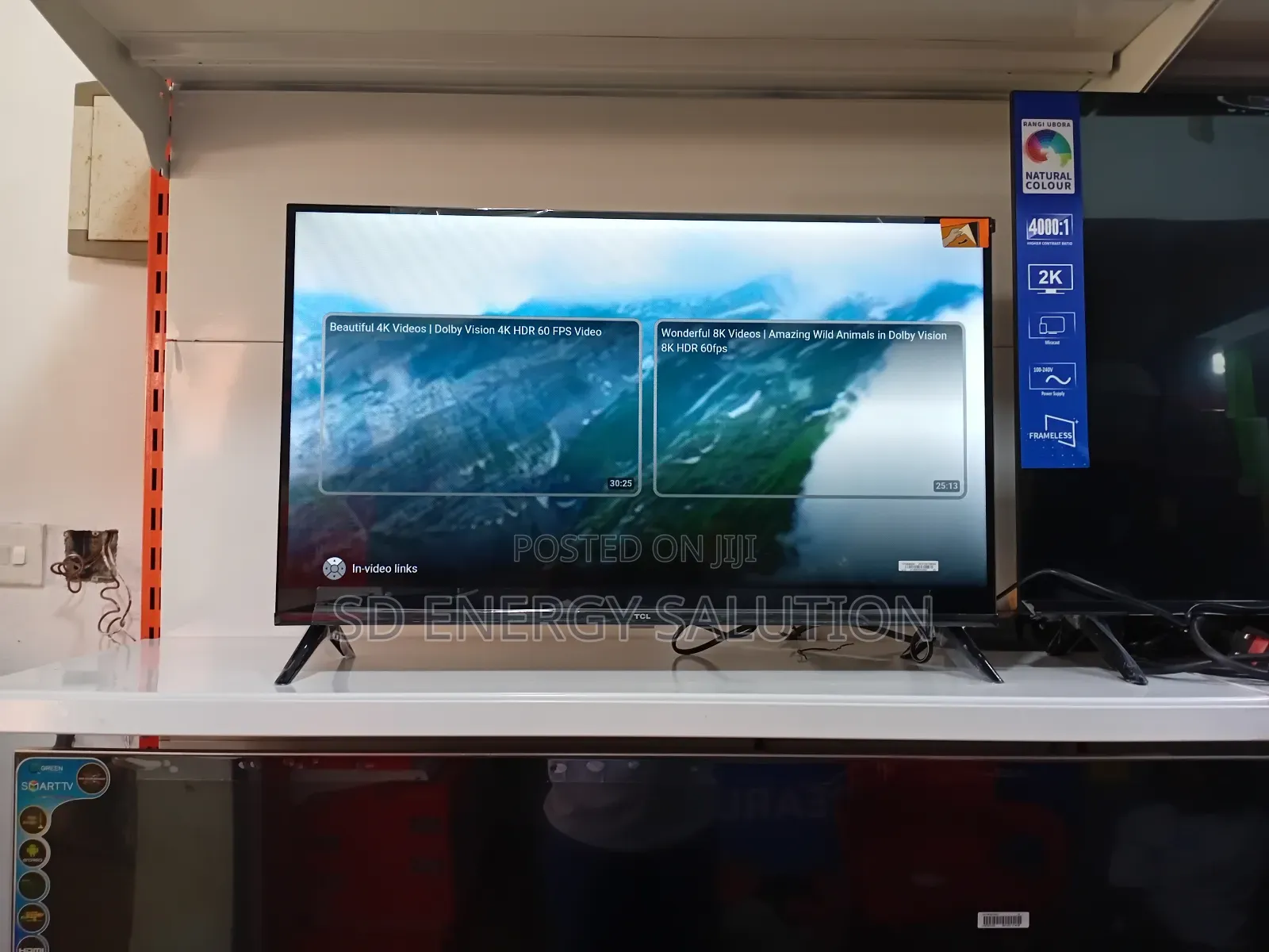 32" Smart Android Tv for Movies Streaming