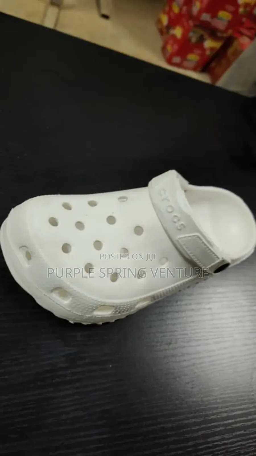 White Crocs