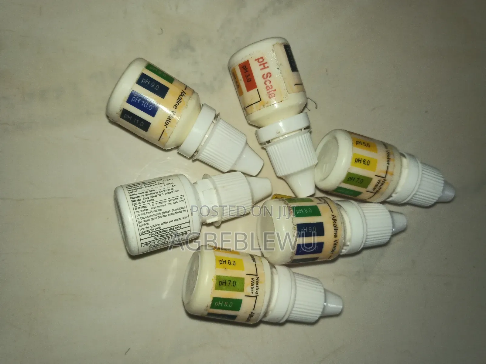 Liquid Type Ph Water Tester