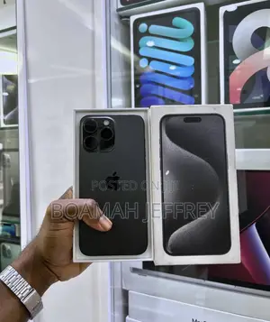 Apple iPhone 15 Pro Max 512 GB Black