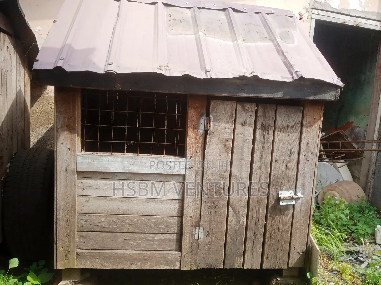 Dog Wooden Cage
