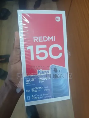 New Xiaomi Redmi 15C 4G 256 GB Blue