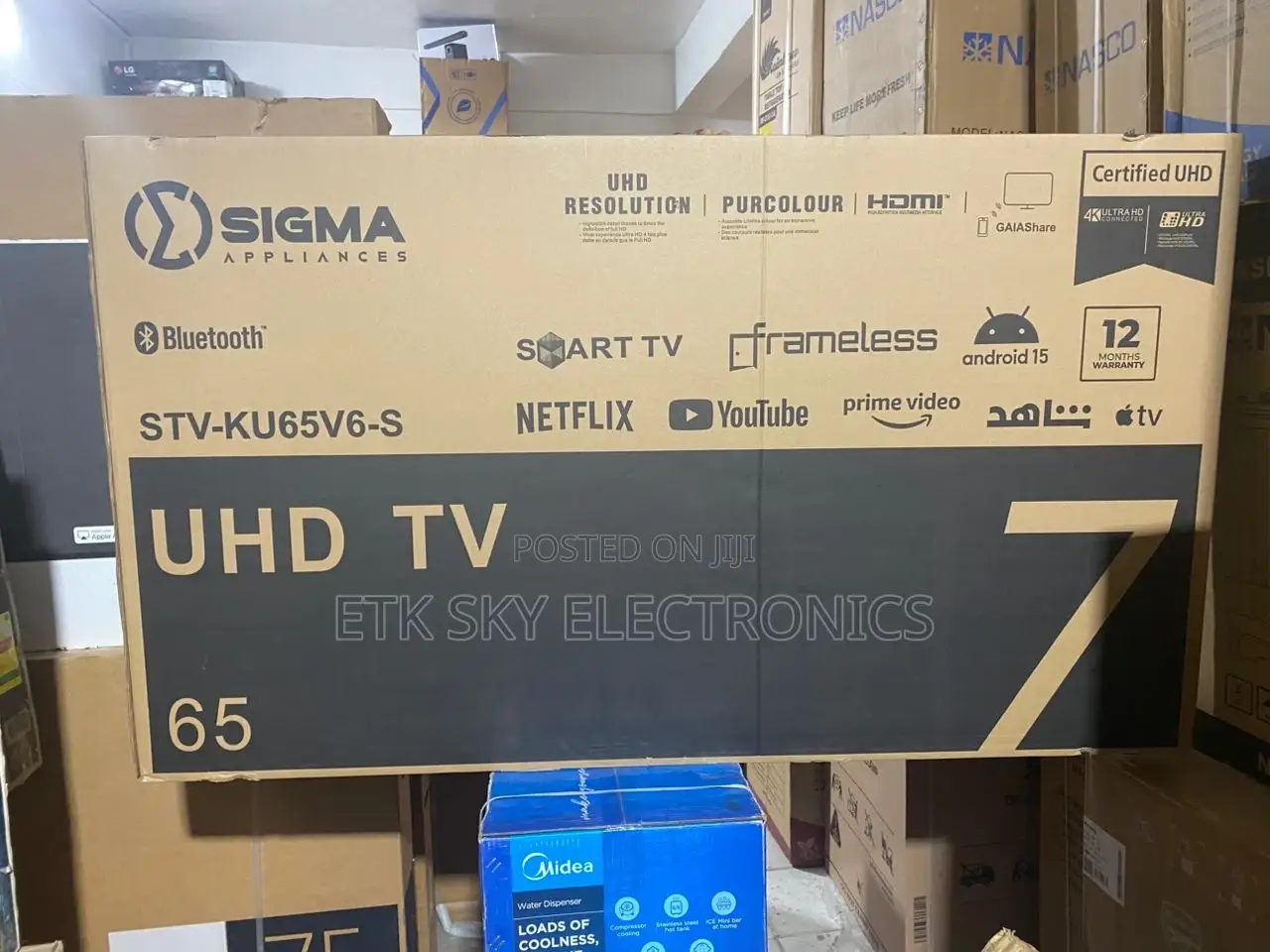 STV-Ku65v6-S Sigma 65 Smart Android Uhd Tv
