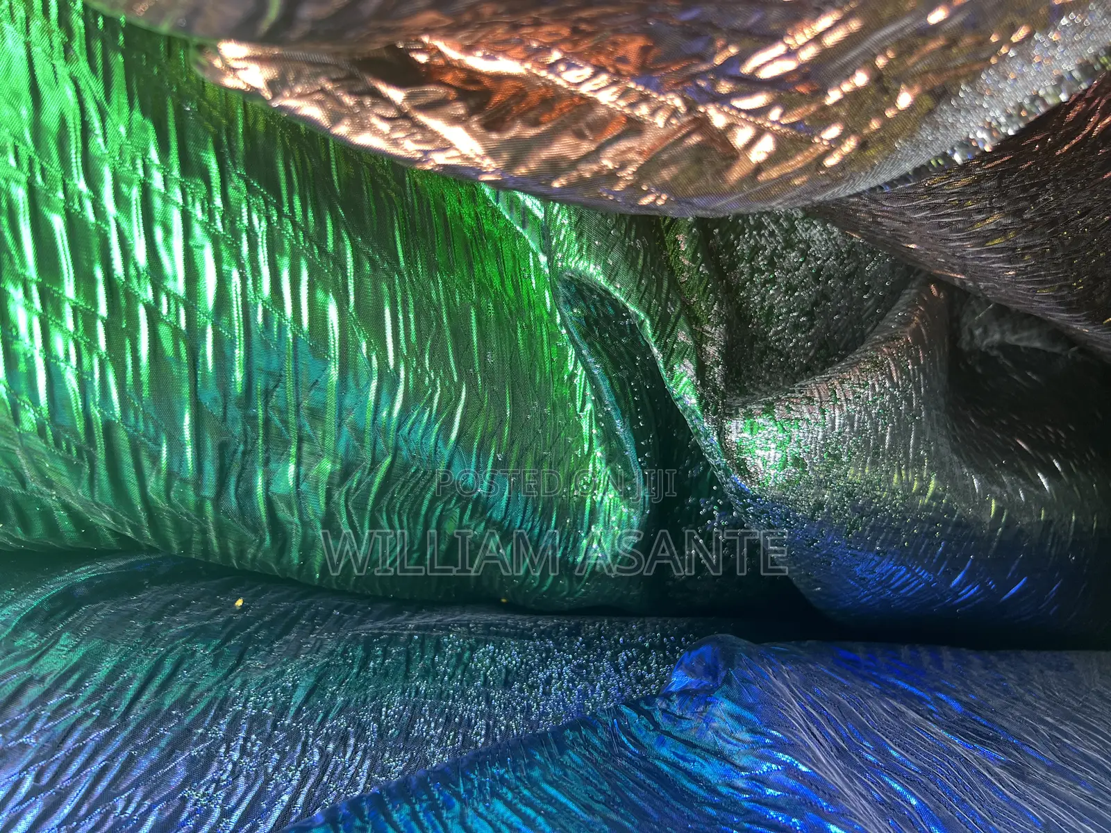 Glossy Brocade Fabrics