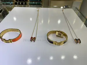 Hermes Bracelets and Necklace in 10 Different Colors