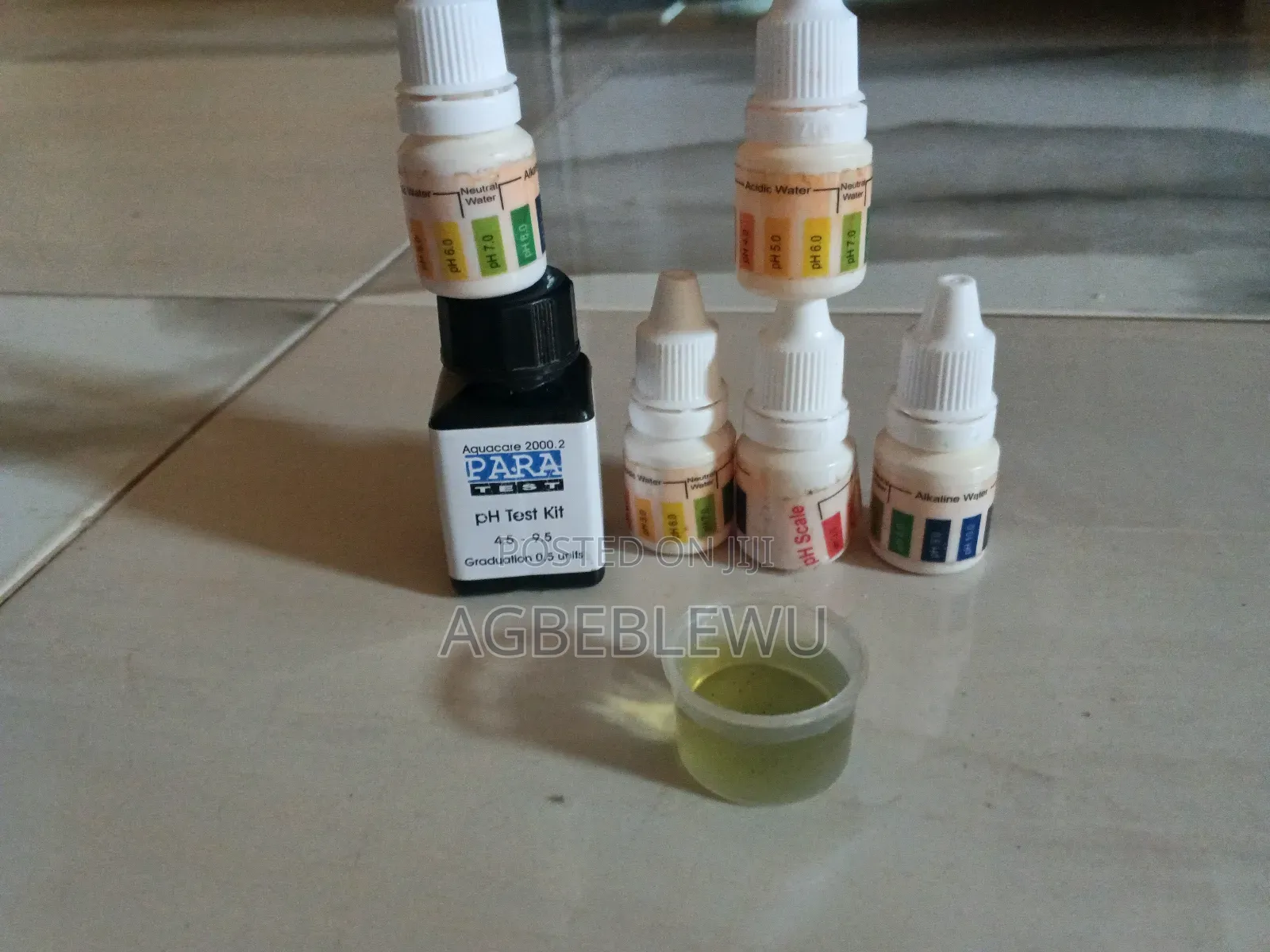 Liquid Type Ph Water Tester