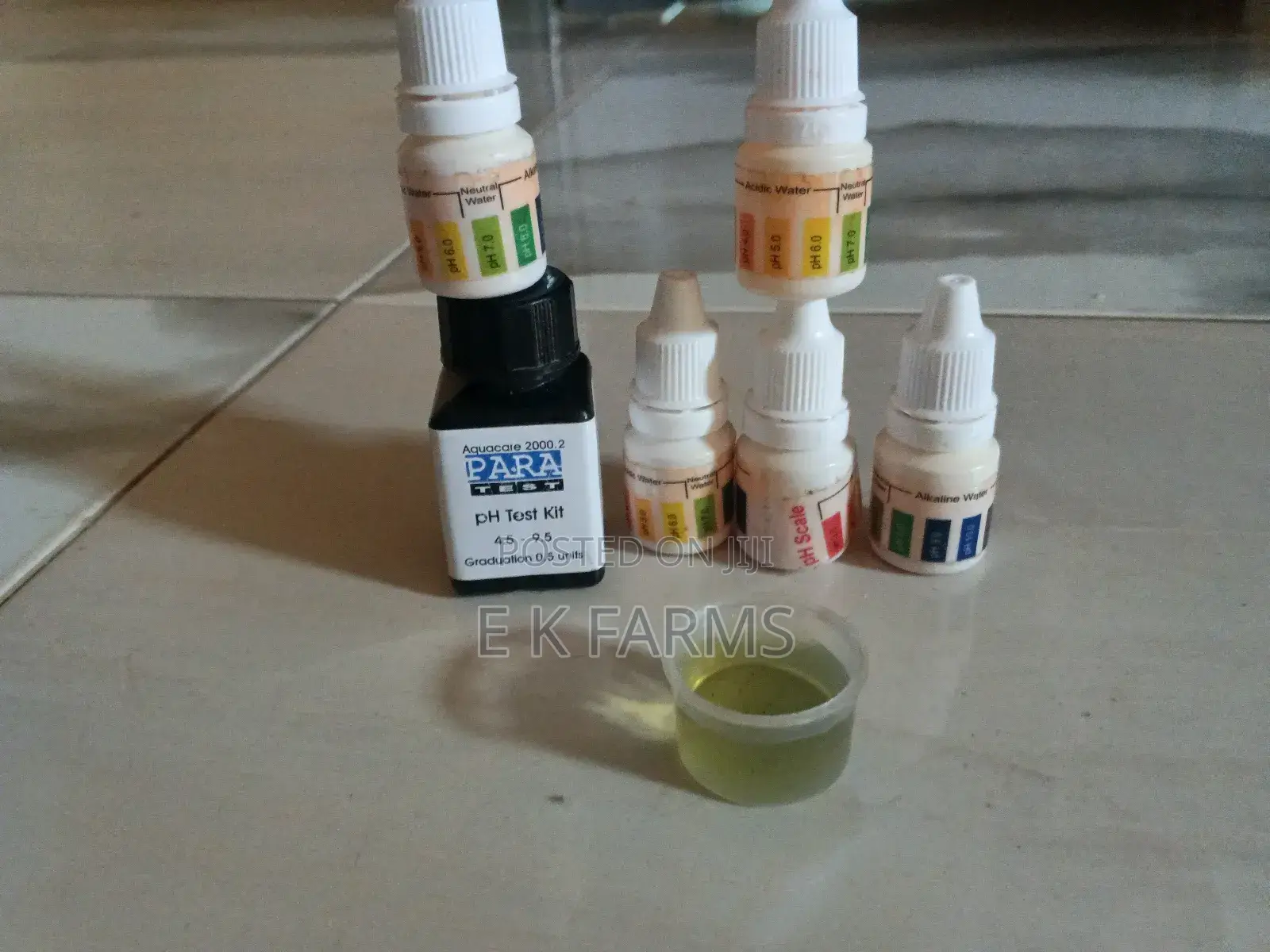 Liquid Type Ph Water Tester
