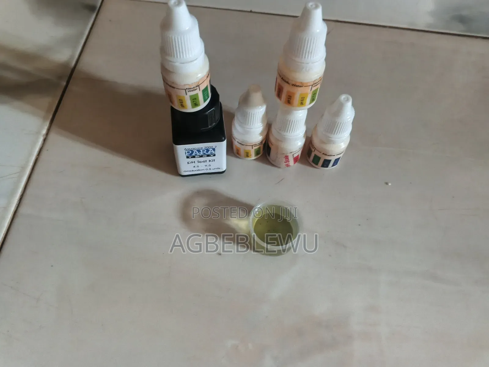 Liquid Type Ph Water Tester