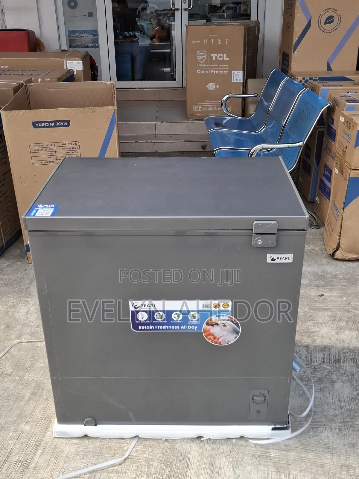Unique Pearl Chest 199litres Chest Freezer Available