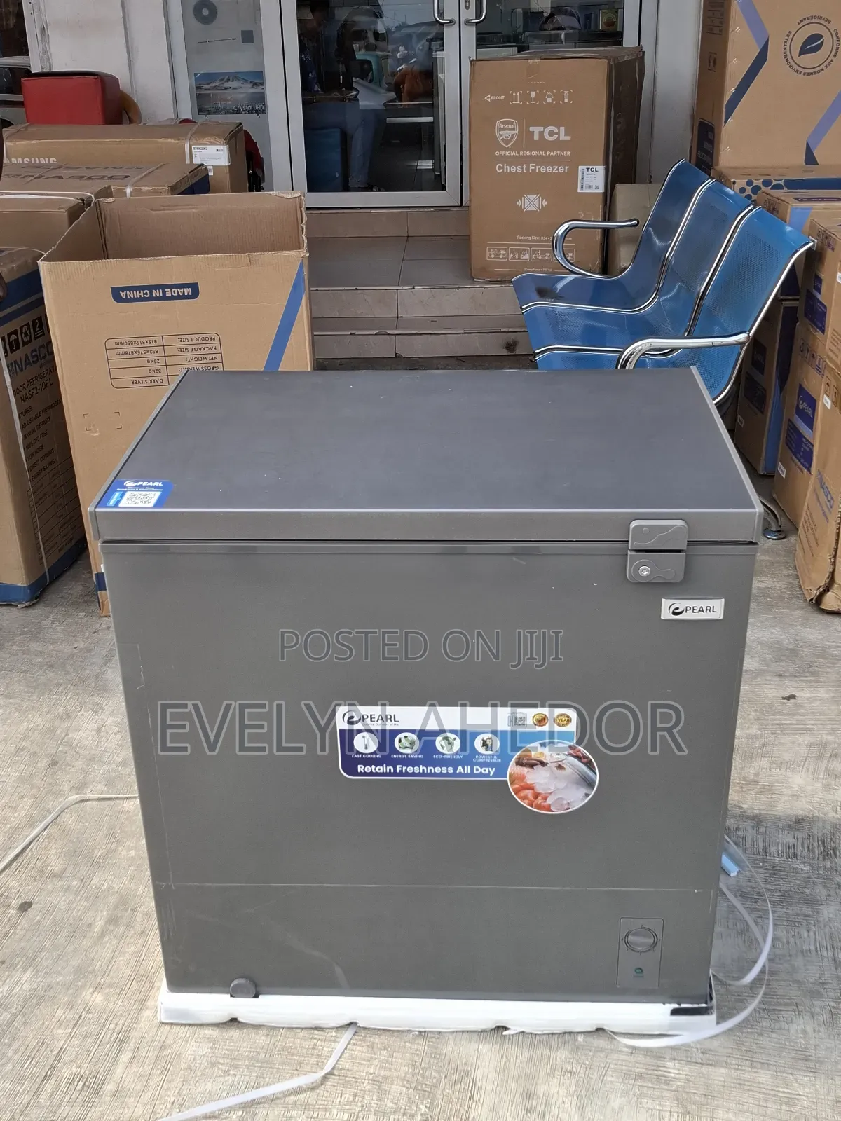 Unique Pearl Chest 199litres Chest Freezer Available