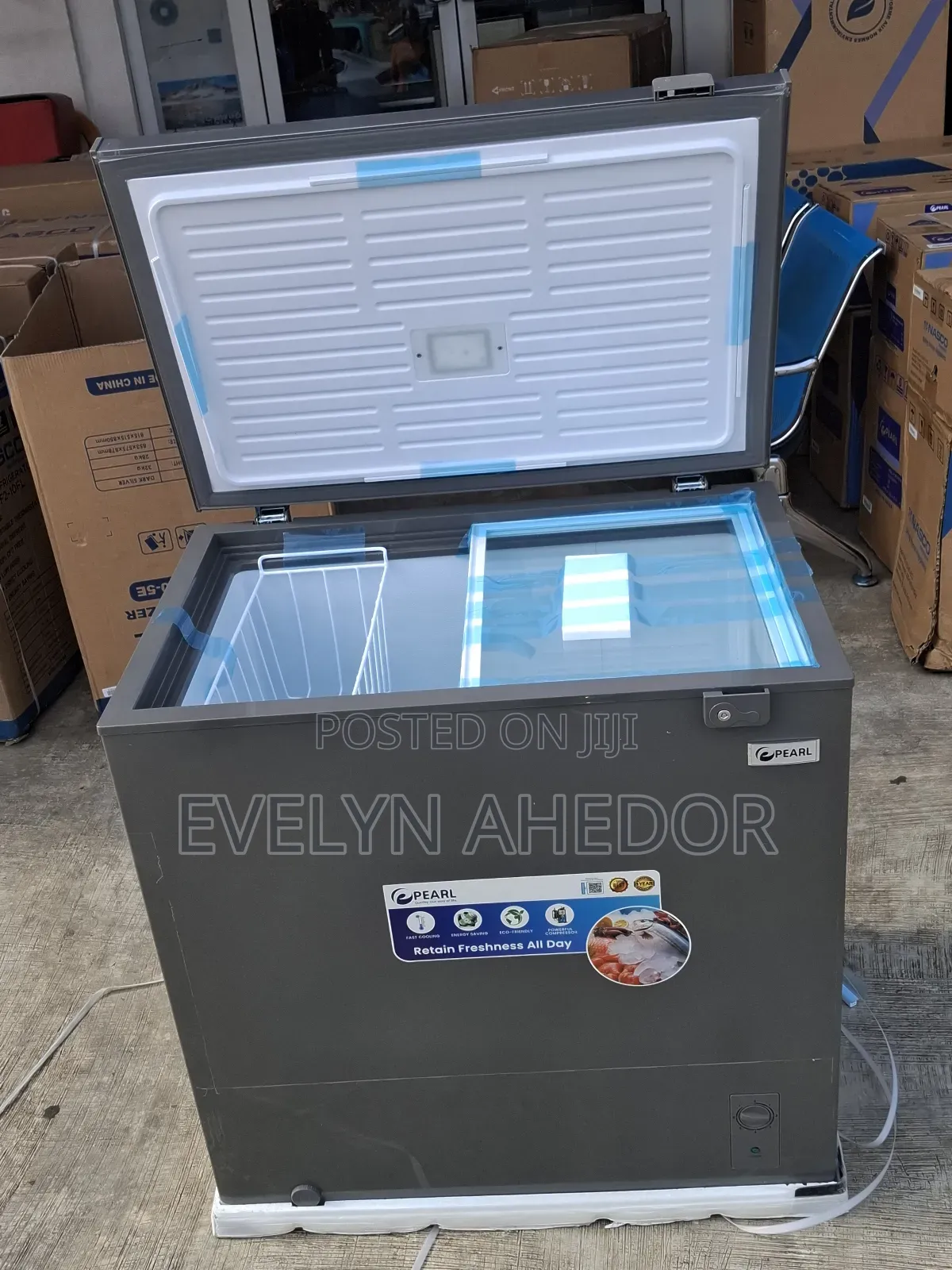 Unique Pearl Chest 199litres Chest Freezer Available