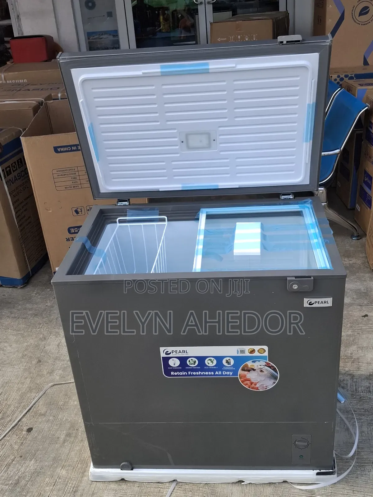 Unique Pearl Chest 199litres Chest Freezer Available