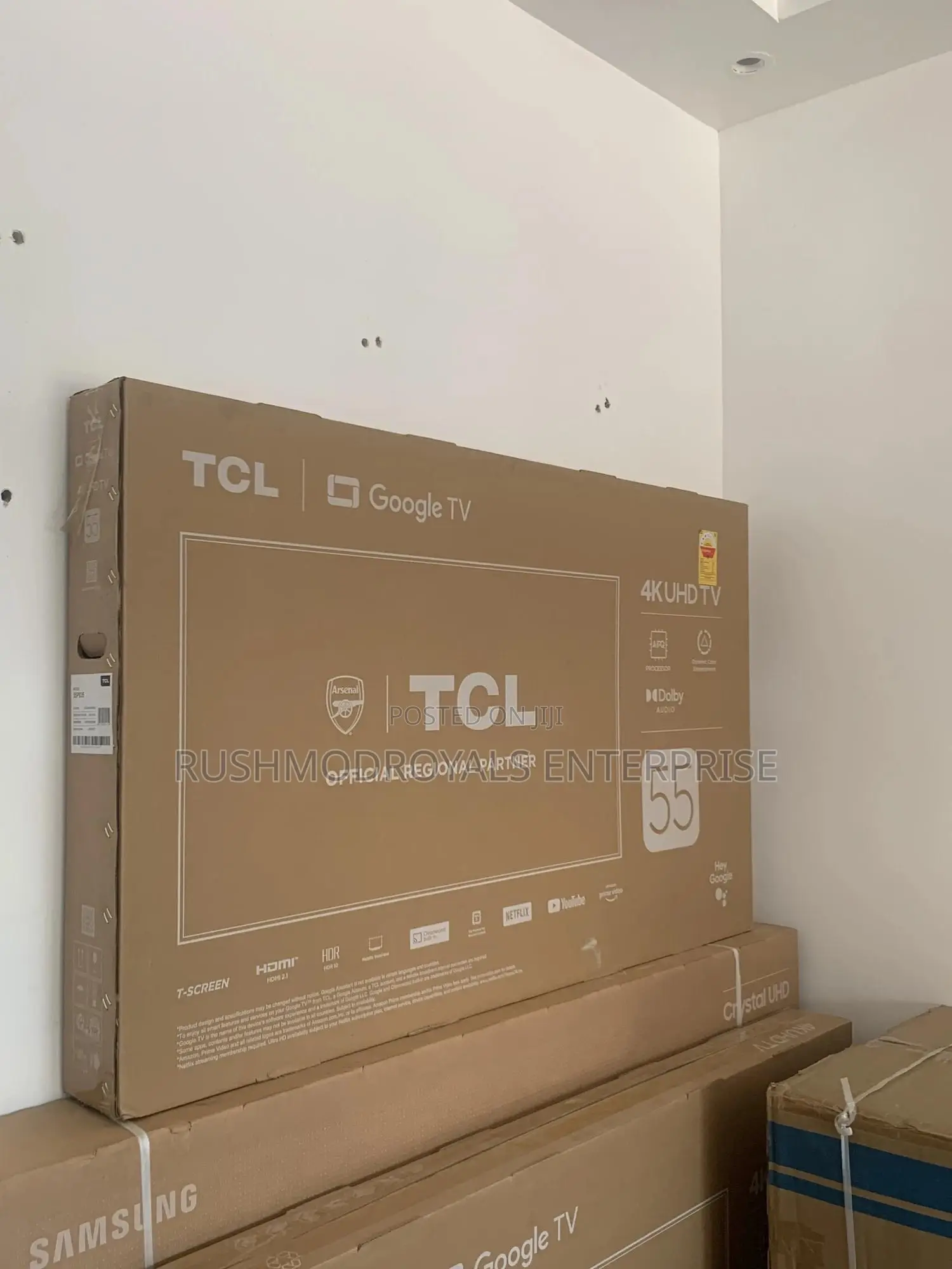 TCL 55′′ HDR Google Tv (P635) Budget-Friendly