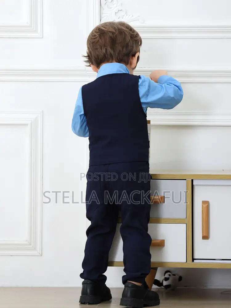Executive 4pcs Suit Set For 1-7yrs Only..
