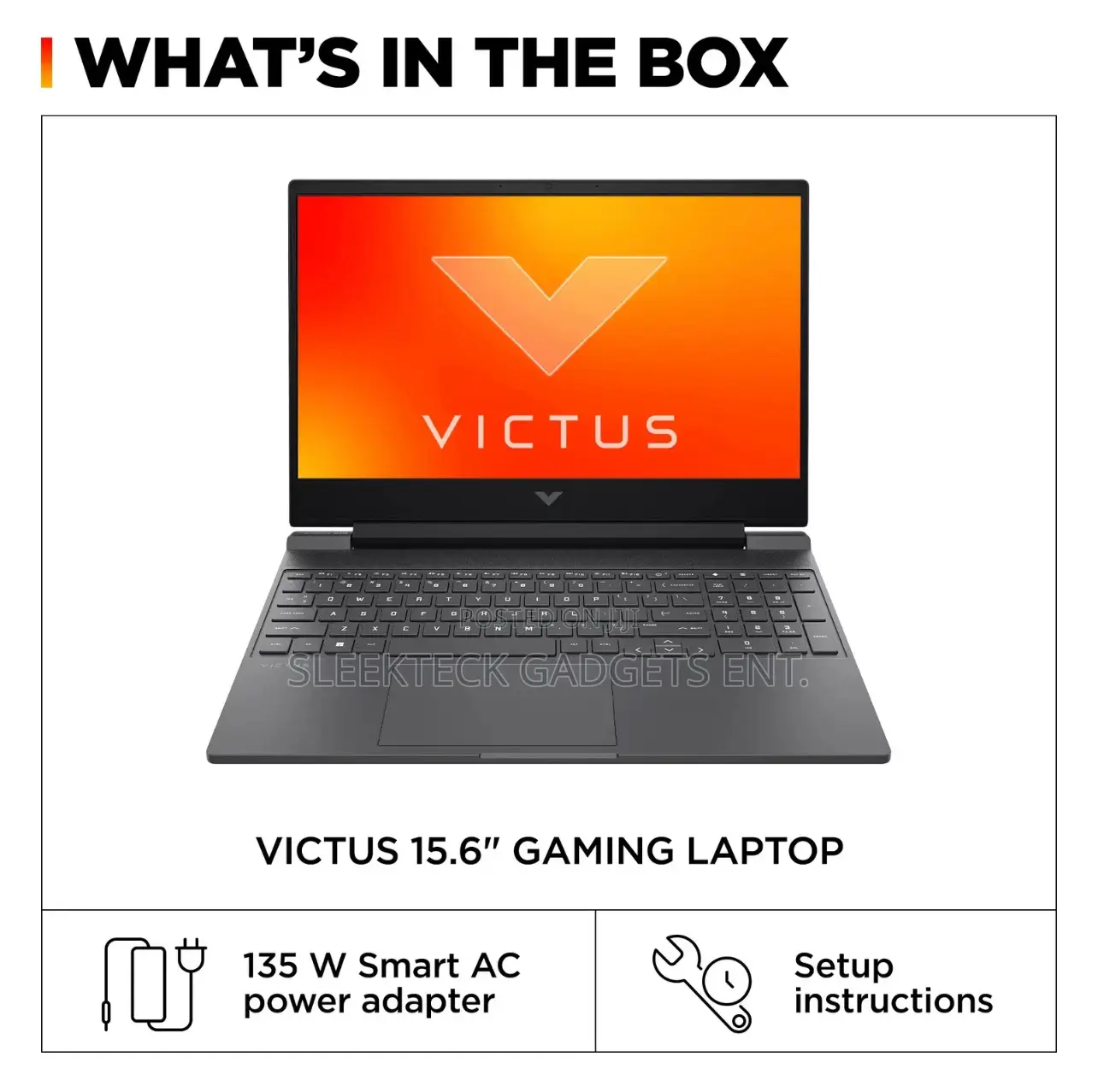 New Laptop HP Victus 16 8GB AMD Ryzen 5 SSD 256GB