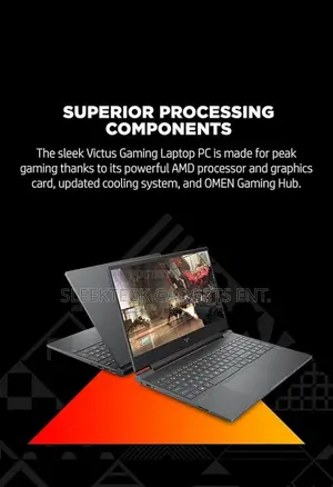 New Laptop HP Victus 16 8GB AMD Ryzen 5 SSD 256GB