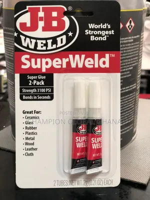 Jb Weld Superweld Super Glue Bonds in Seconds