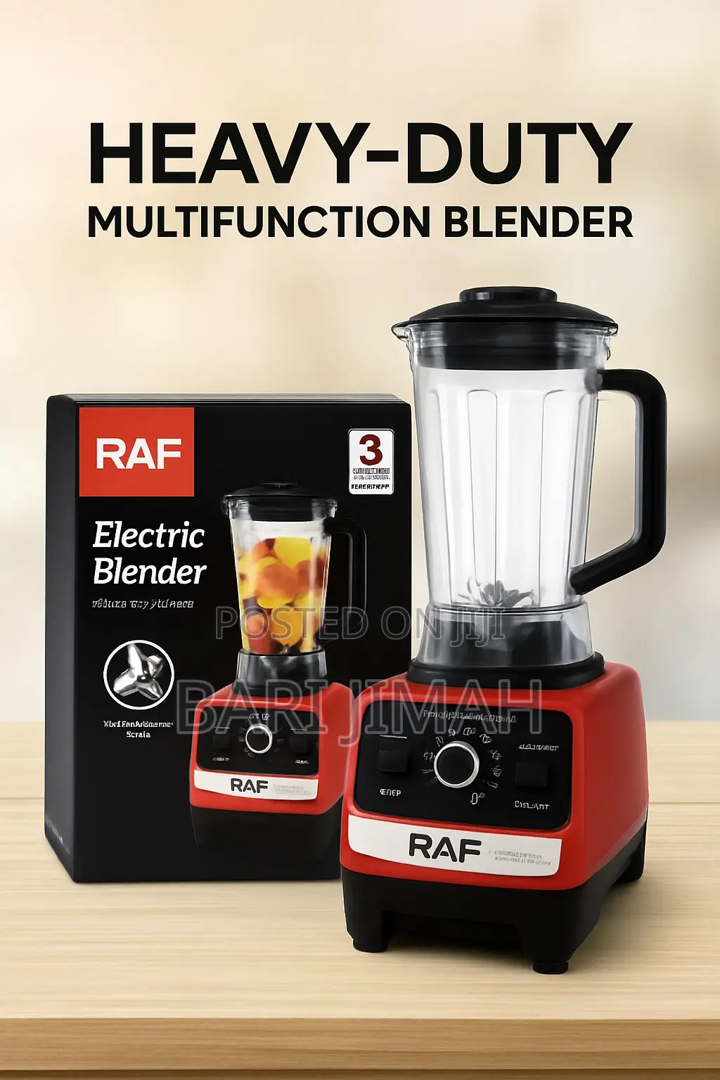 Unbreakable Raf Powerful Blender