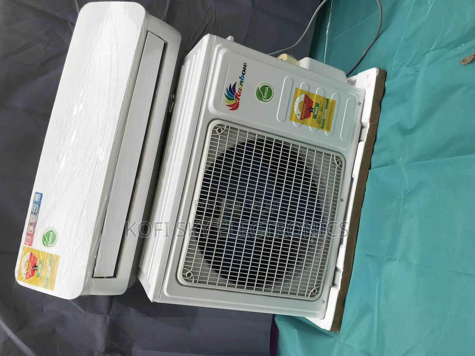 Safest Rainbow 2.5hp Split R410 Gas Ac
