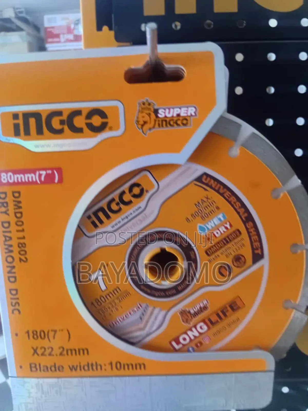 Dry Diamond Disc