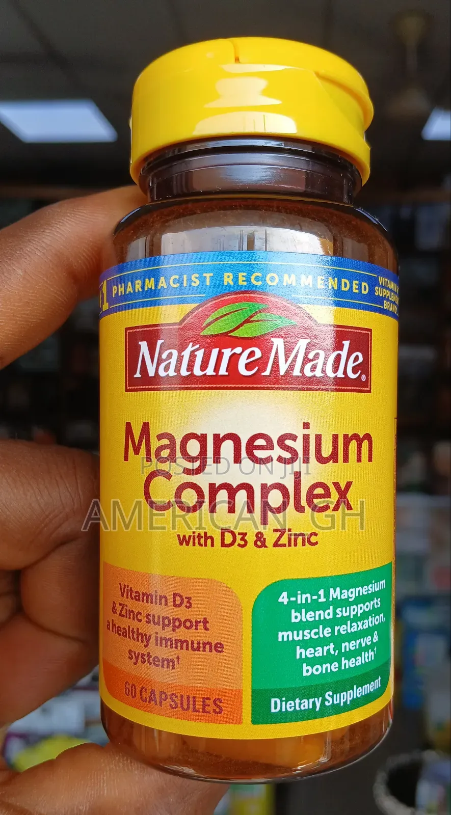Magnesium Complex With D3 And Zinc