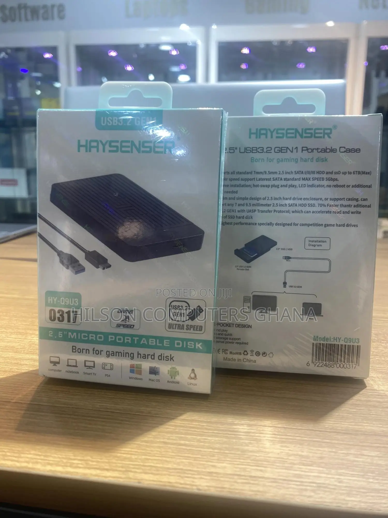 Haysenser Usb 3.2 Gen 1hard Drive Enclosure