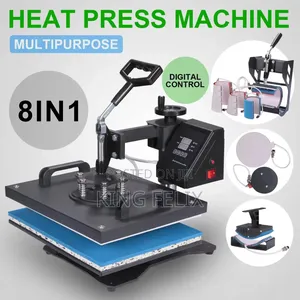Superior Quality Sublimation 8 In1heat Press Machine