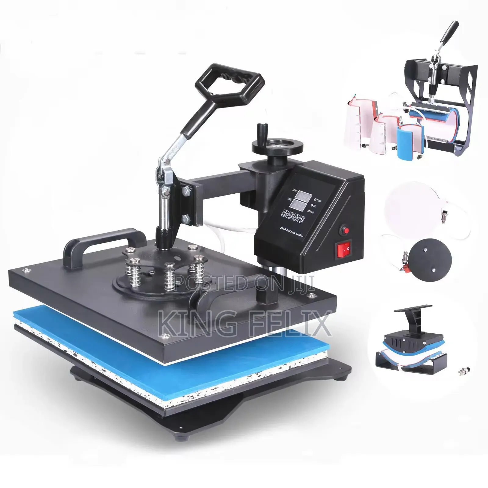 Superior Quality Sublimation 8 In1heat Press Machine
