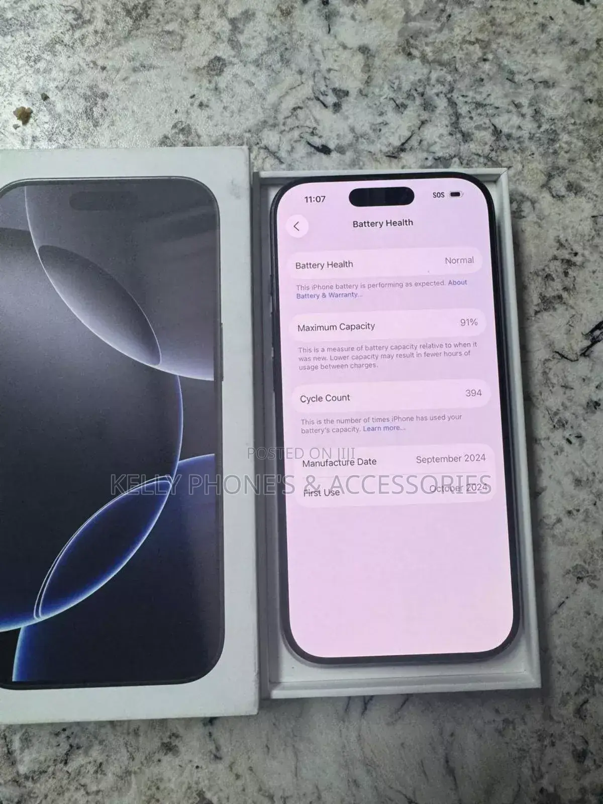 Apple iPhone 16 Pro 256 GB Black