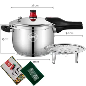 Zenlo 8lit Stainless Steel Pressure Cooker