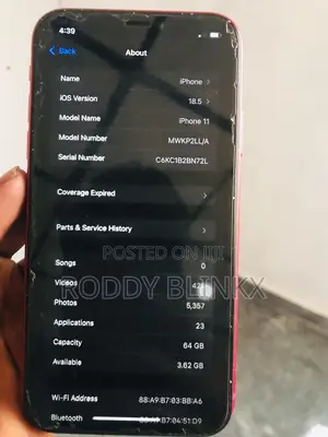 Apple iPhone 11 64 GB Red
