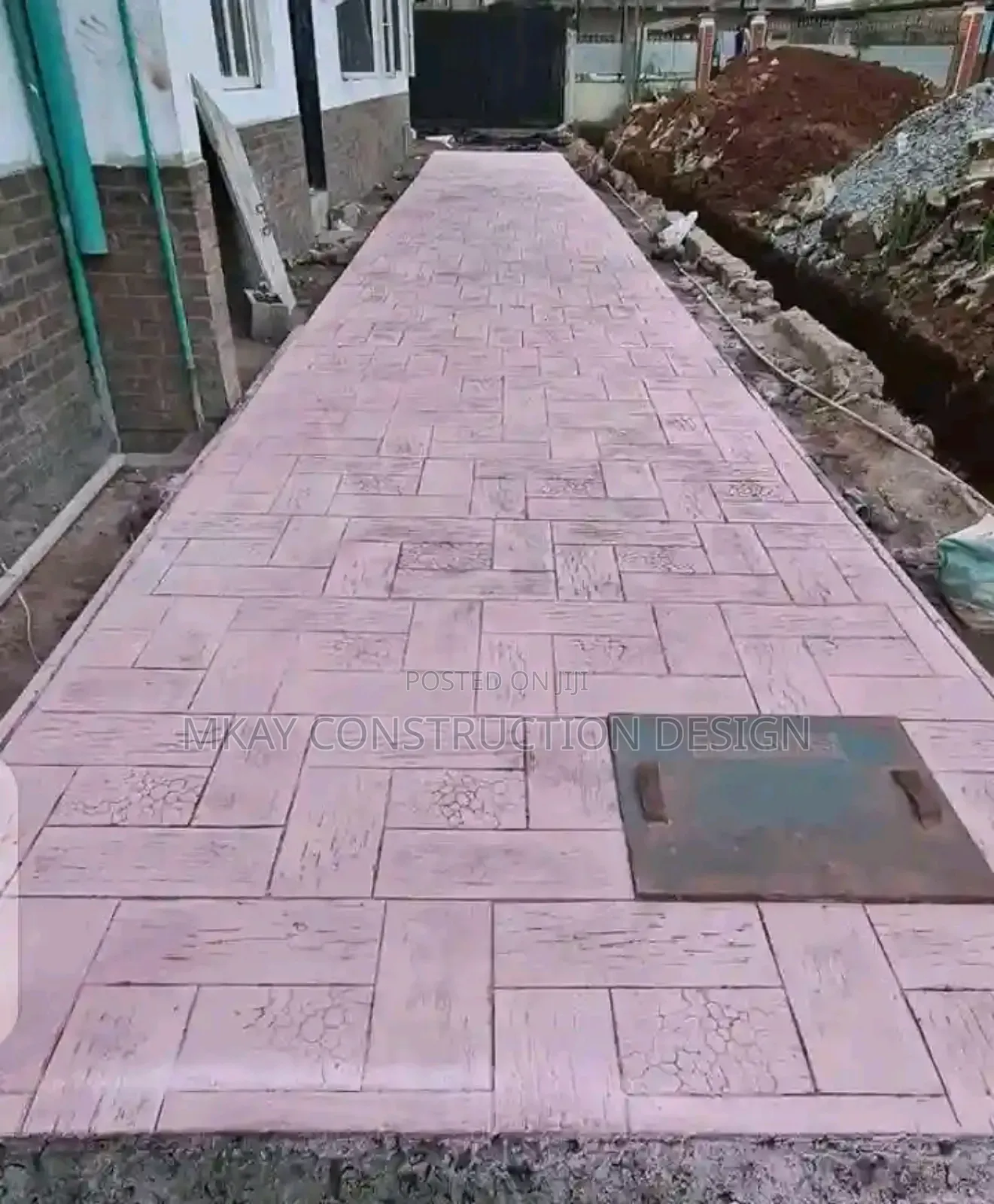 Patio Floor Stamped Concrete Designs.