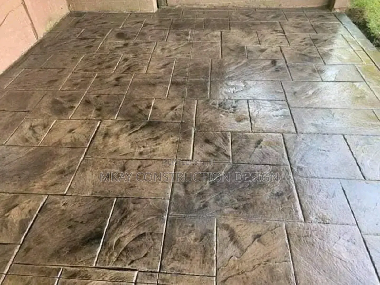 Patio Floor Stamped Concrete Designs.