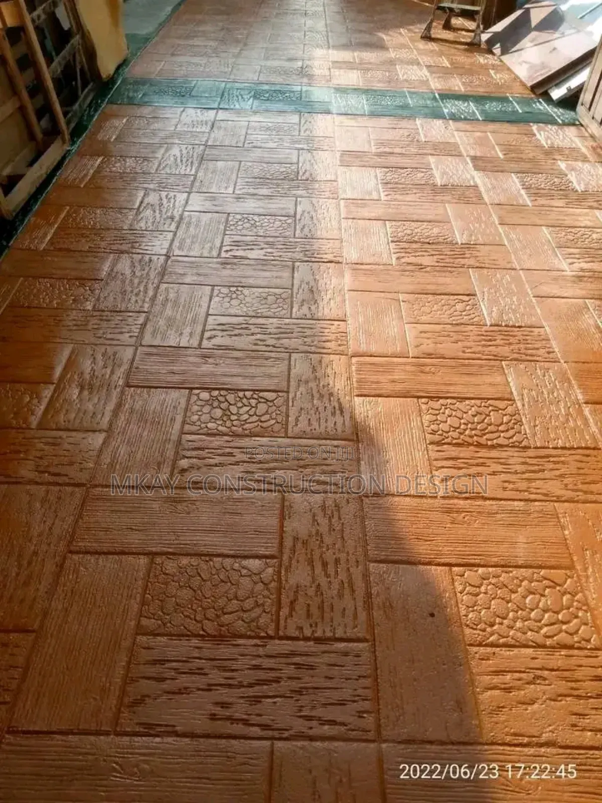 Patio Floor Stamped Concrete Designs.