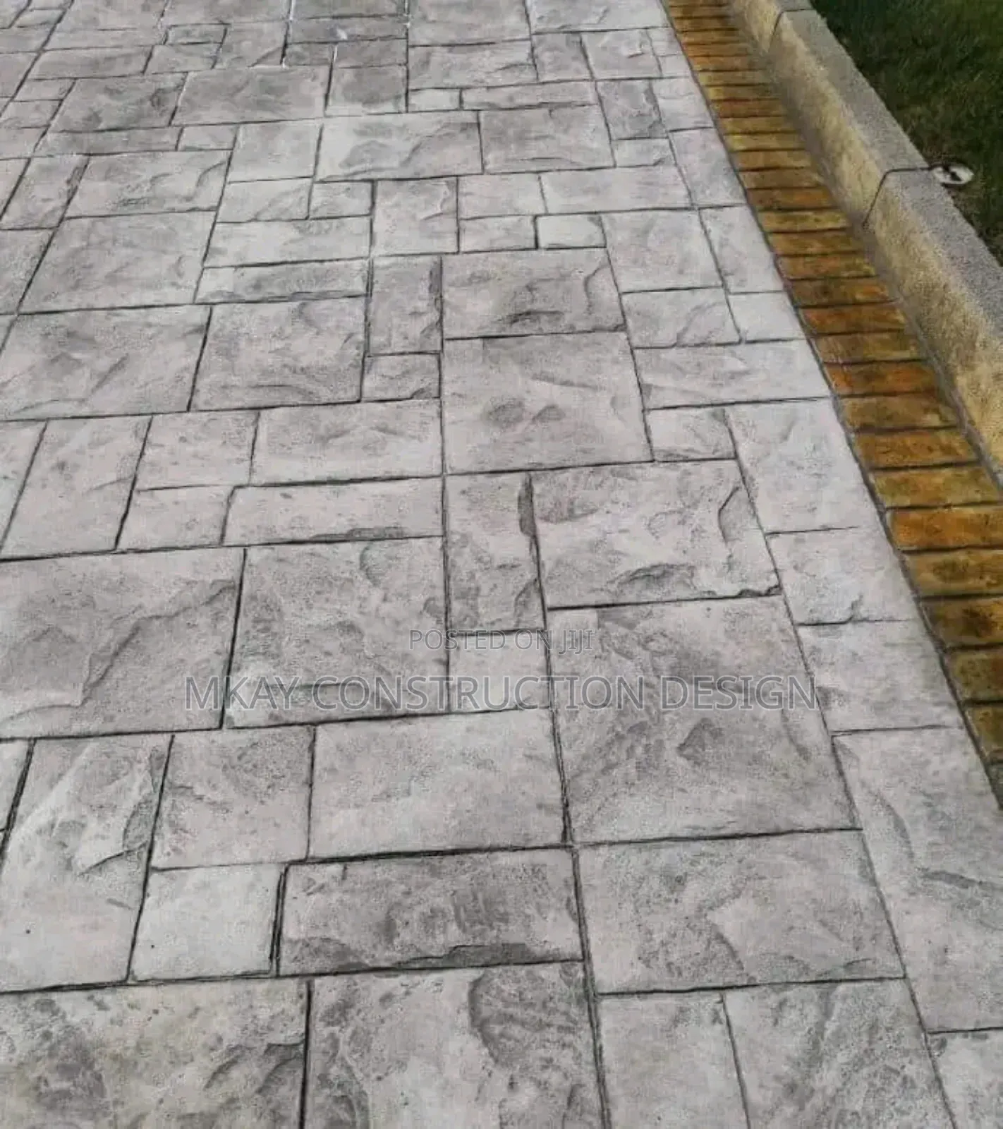 Patio Floor Stamped Concrete Designs.