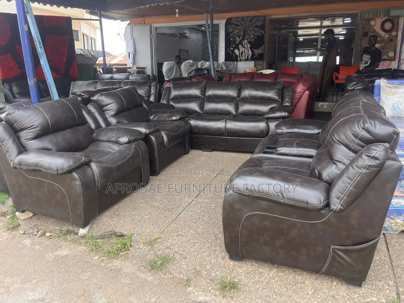 Imported Quality Leather Sofas in Stock at Wholesale Deals