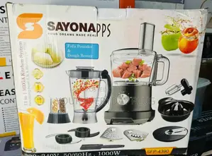 11 in 1 Mega Kitchen System , Fufu Pounder , Dough Beater Etc