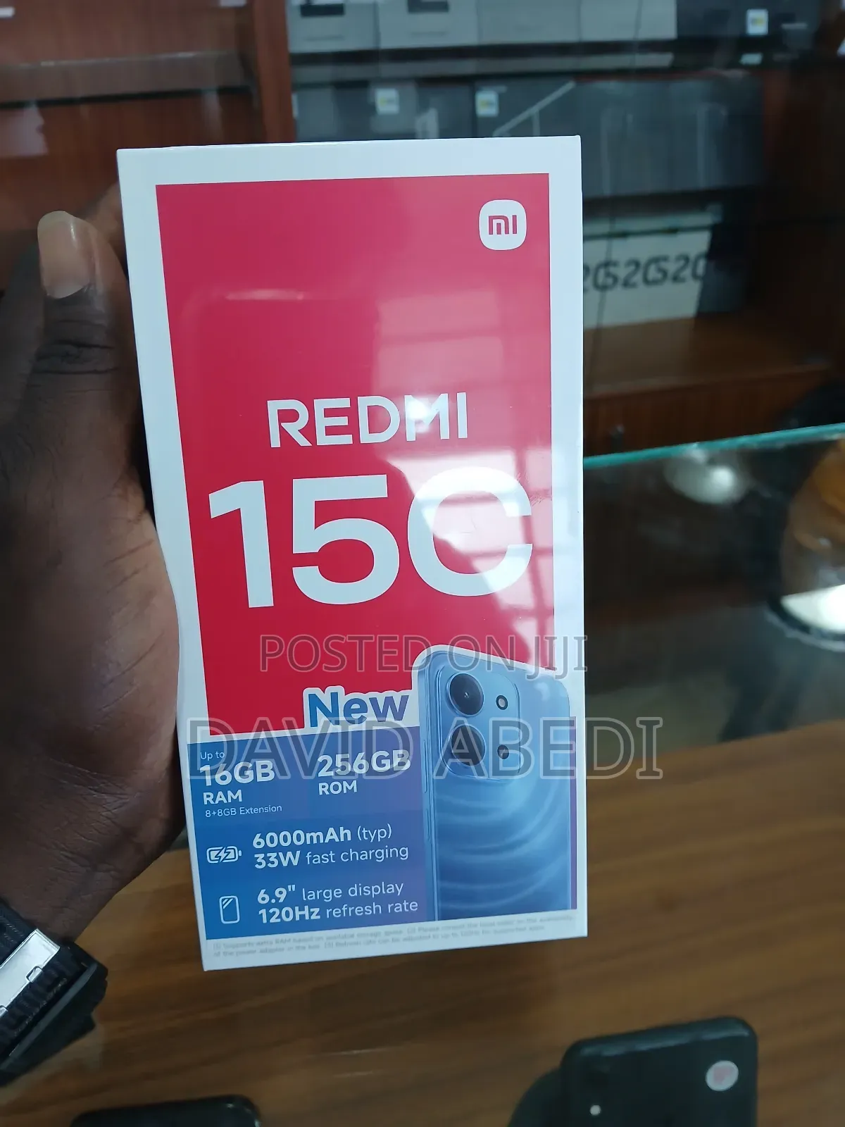 New Xiaomi Redmi 15C 4G 256 GB Black