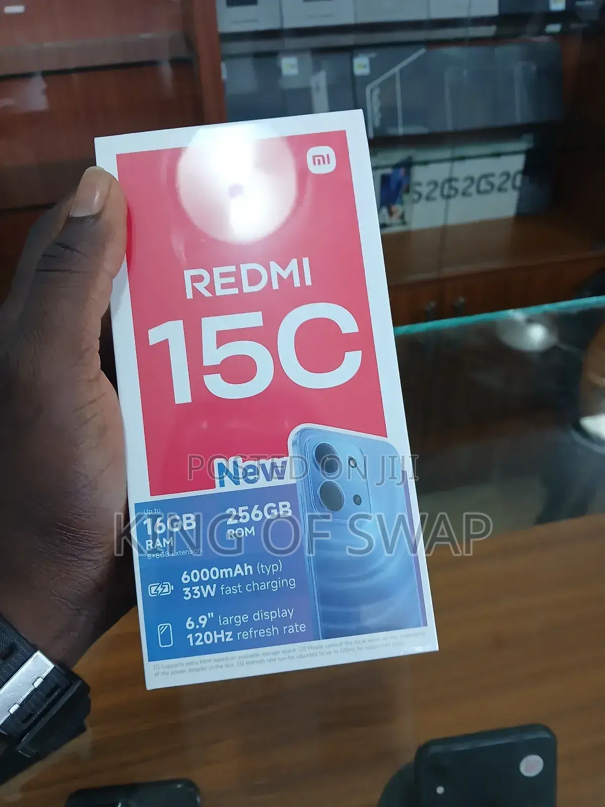 New Xiaomi Redmi 15C 4G 256 GB Black