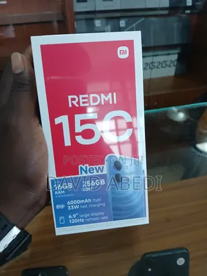 New Xiaomi Redmi 15C 4G 256 GB Black