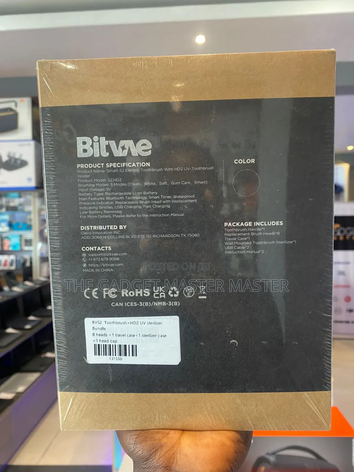 Bitvae Smart S2 Toothbrush With Hd2