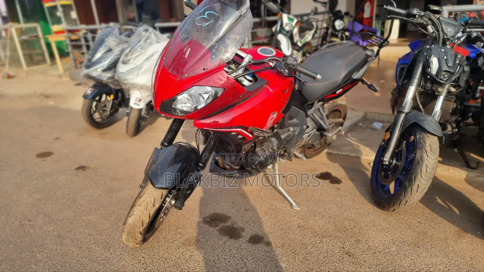 Triumph Speed Triple 2014 Red