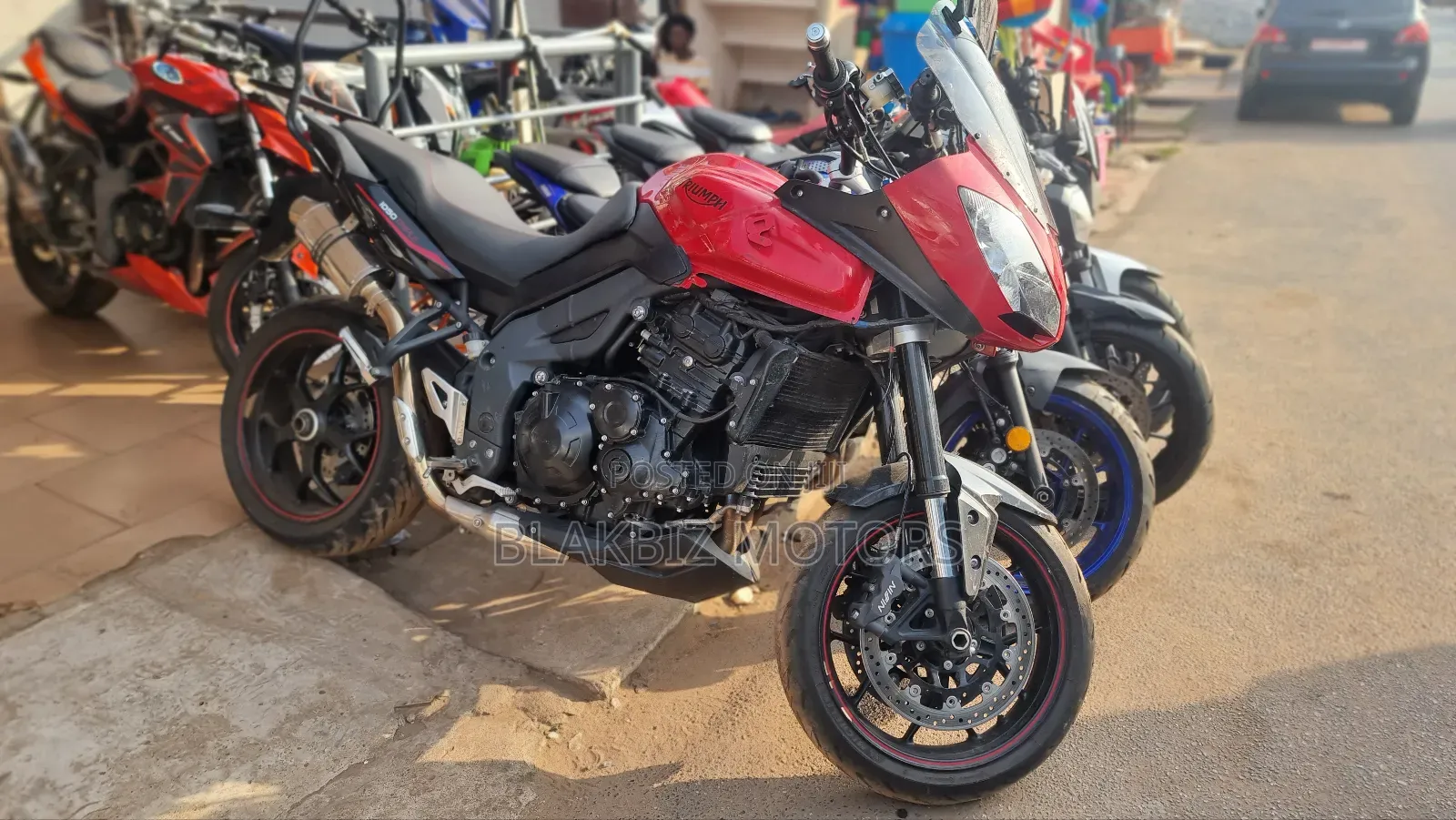 Triumph Speed Triple 2014 Red
