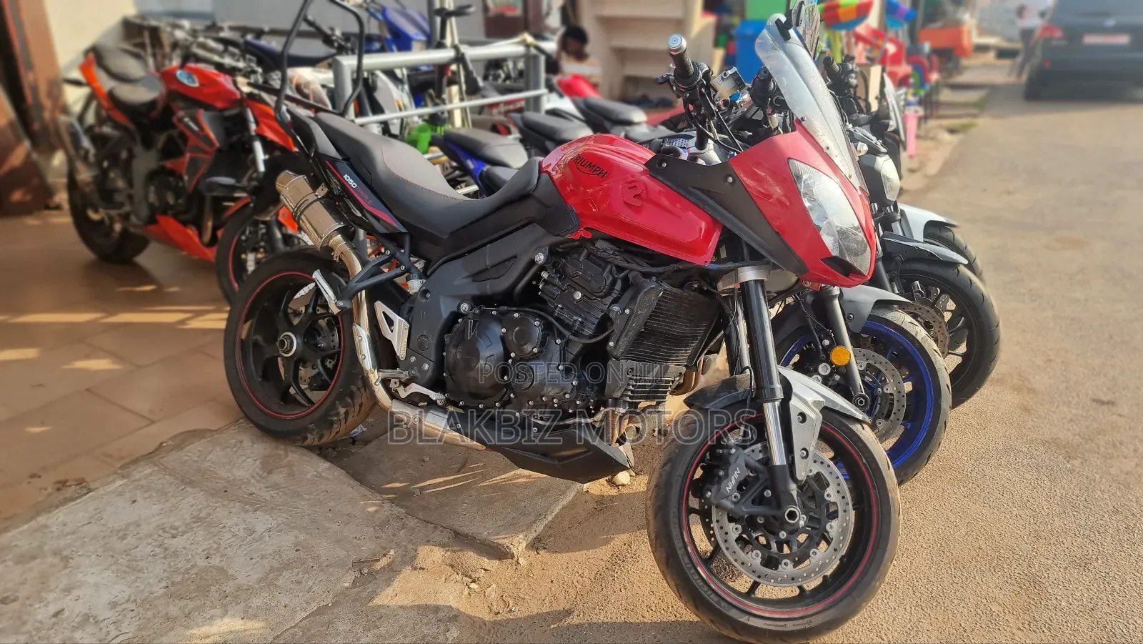 Triumph Speed Triple 2014 Red
