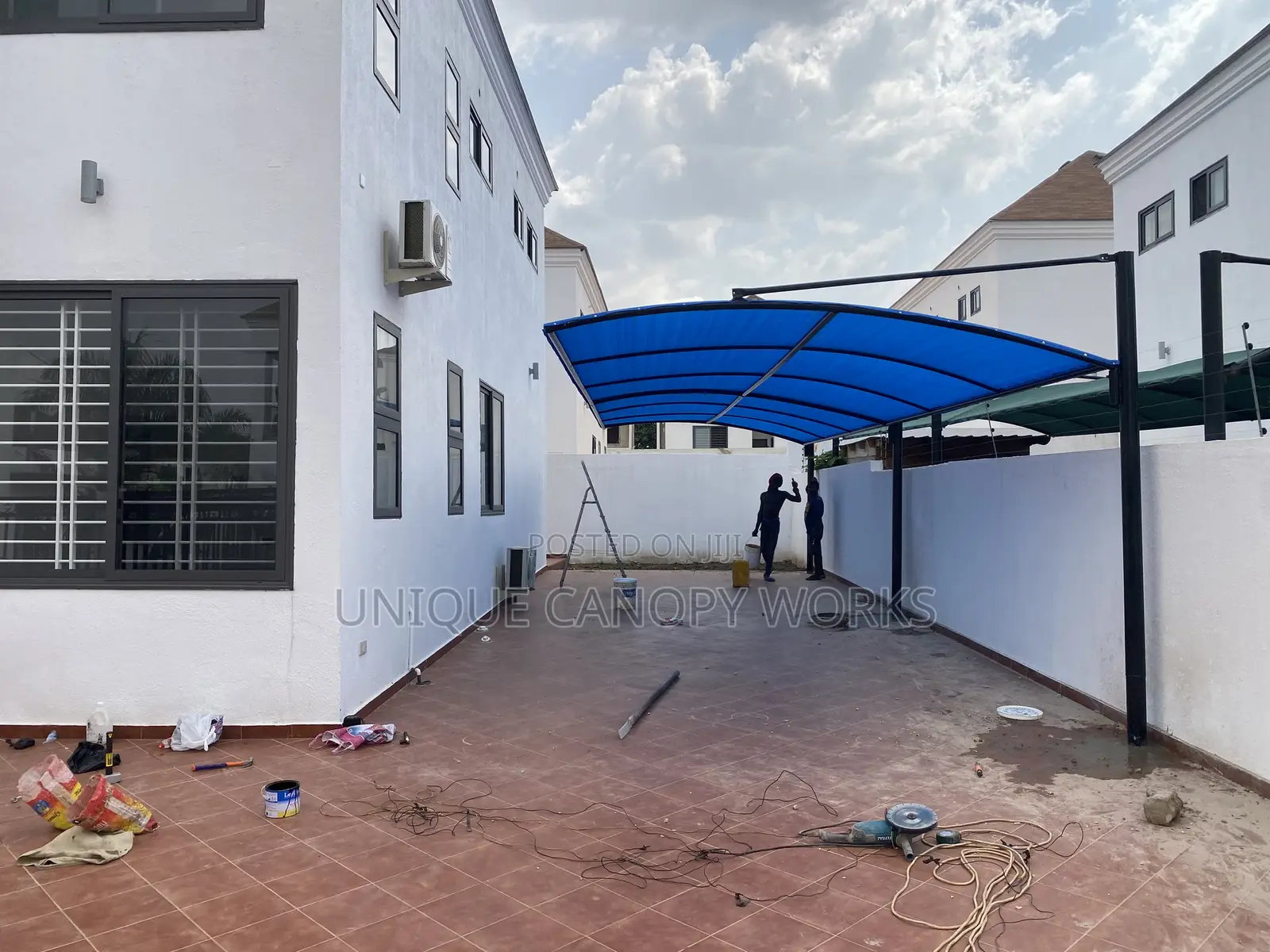 Slide Side Car Canopy