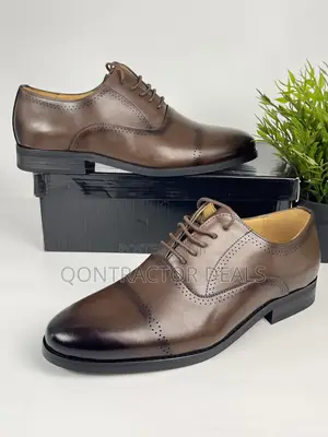 Hugo Boss Men’S Executive Oxford Shoes Brown