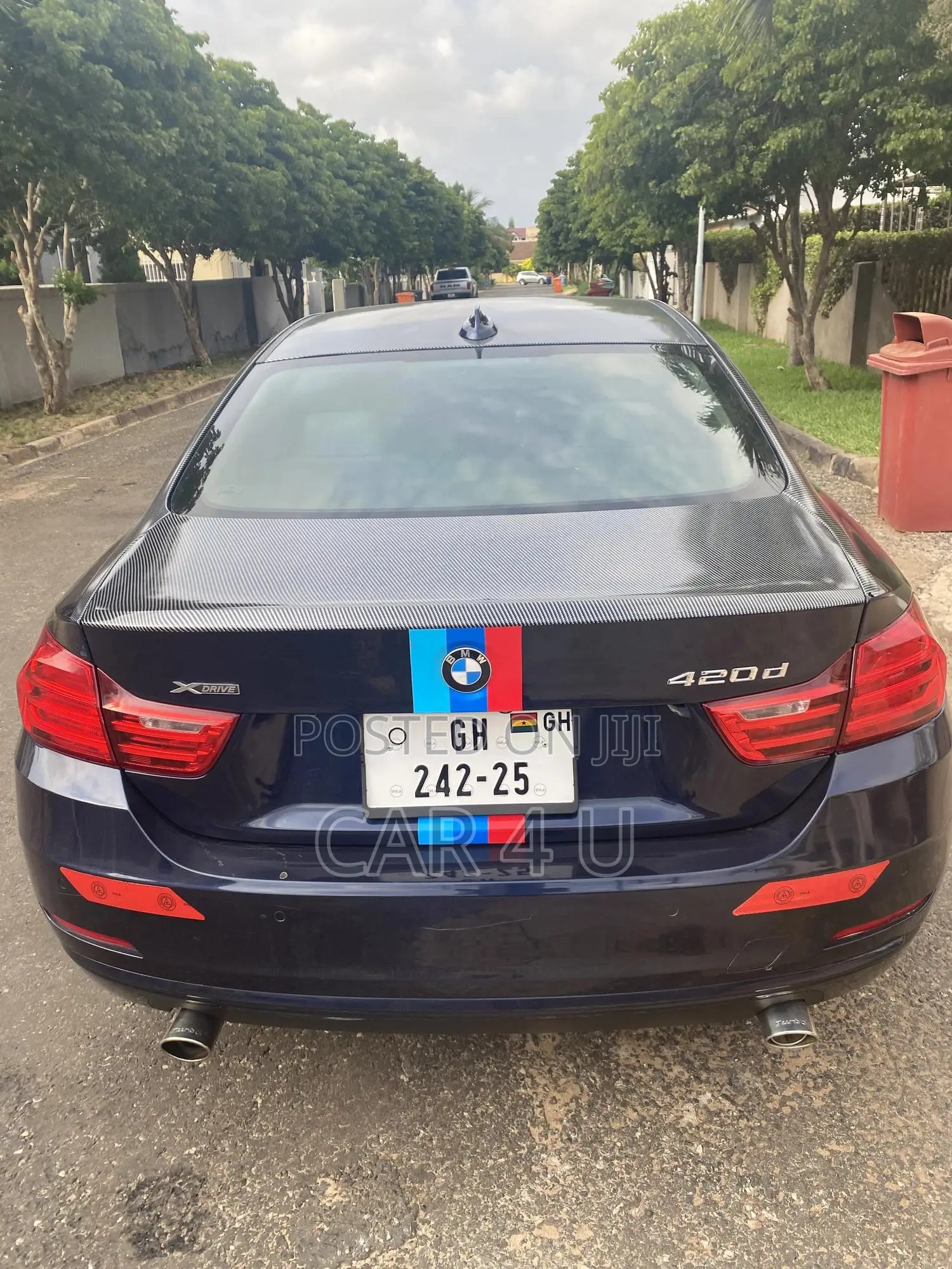 BMW 420d Coupe 188hp xDrive AWD 2015 Blue